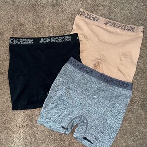 Joe Boxer Women's Briefs - Black, Gray, Beige